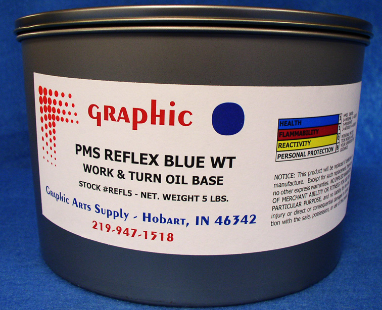 (image for) Pantone Reflex Blue 5.5 lb.